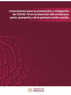 Gobierno de M&#233;xico | Secretar&#237;a de Salud COVID-19