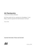 AA Membership - Breakdown cover, Insurance, Route Planner