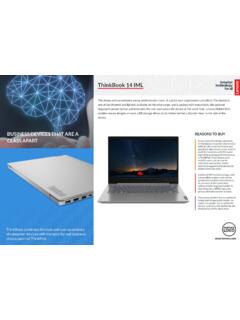 ThinkBook 14 IML - Lenovo