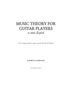 MUSIC THEORY FOR GUITAR PLAYERS