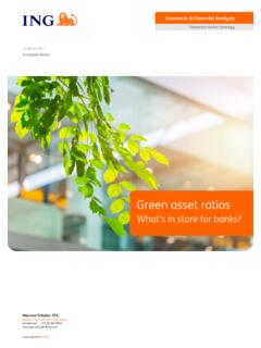 Green asset ratios - ING Think
