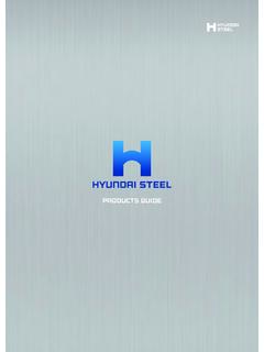 Products Guide - Hyundai Steel