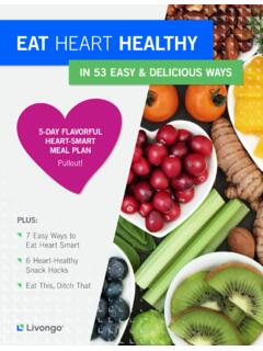 EAT HEART HEALTHY - Livongo