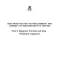 Part 2: Magnetic Particle and Dye - HSE: Information about ...