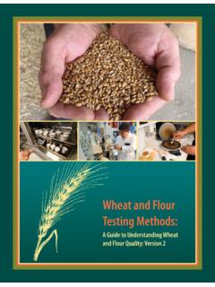 Wheat and Flour Testing Methods - Colorado State University