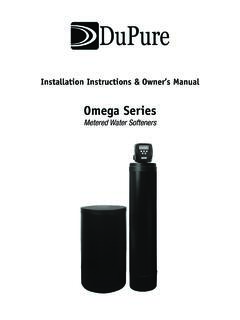 Installation Instructions &amp; Owner’s Manual