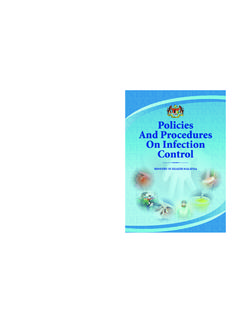 policy and procedure infection control (i-xii) cyan