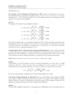 Solutions to Homework 8 - University of Wisconsin–Madison