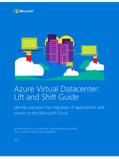Azure Virtual Datacenter: Lift and Shift Guide - GitHub