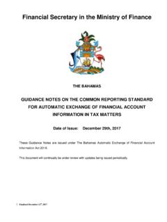 Financial Secretary in the Ministry of Finance - …
