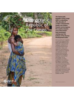 PATH in the Democratic Republic of the Congo