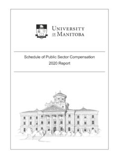 Schedule of Public Sector Compensation 2020 Report