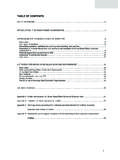 TABLE OF CONTENTS - Department of Health