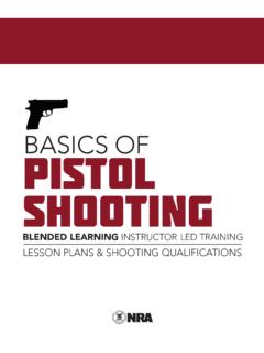 BASICS OF PISTOL shooting - nrainstructors.org