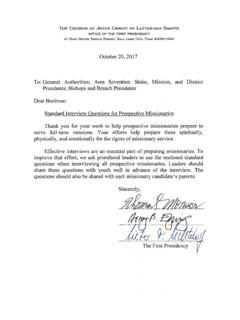 This letter is being translated and will ... - Mormon …