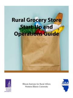 Grocery Store Start-Up and Operations Guide