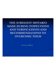THE 10 BIGGEST MISTAKES MADE DURING …