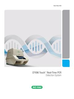 CFX96 Touch Real-Time PCR Detection System - …