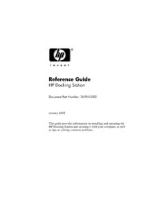 Reference Guide - HP