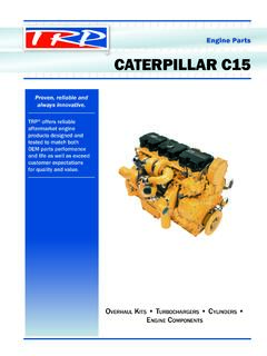 Engine Parts CATERPILLAR C15