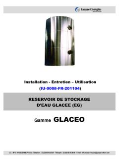 Ballon Glaceo IU-0008-FR201104 - Energ&#233;tique diffusion