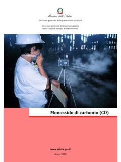 Monossido di carbonio (CO) - salute.gov.it