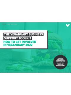 THE VEGANUARY BUSINESS SUPPORT TOOLKIT HOW TO GET …