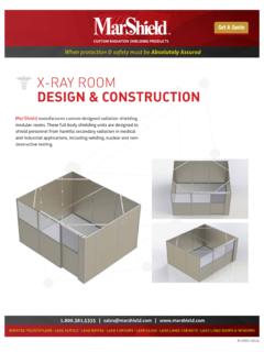 X-RAY ROOM DESIGN &amp; CONSTRUCTION - MarShield