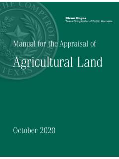 96-300 Manual for the Appraisal of Agricultural Land