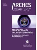 TERRORISM AND COUNTER-TERRORISM - Cultures in Dialogue