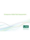 Enterprise-Wide Risk Assessment - usf.edu