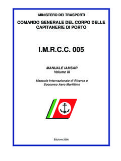 Manuale IAMSAR Vol III Aggiornato - saturatore.it