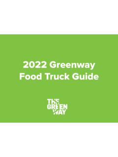 2022 Greenway Food Truck Guide