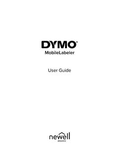 MobileLabeler User Guide