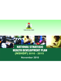 NSHDP inside pgs - Federal Ministry of Health