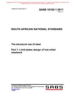 SOUTH AFRICAN NATIONAL STANDARD - Autodesk
