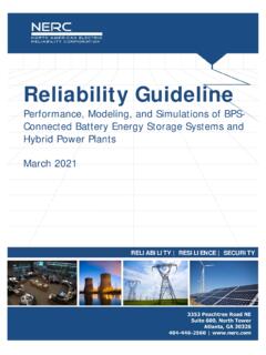 Reliability Guideline - North American Electric ...