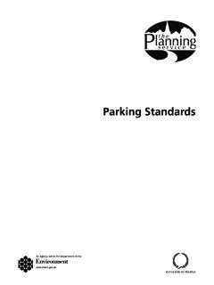 Parking Standards - Planning Service
