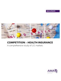 Competition in health insurance: A comprehensive study of …