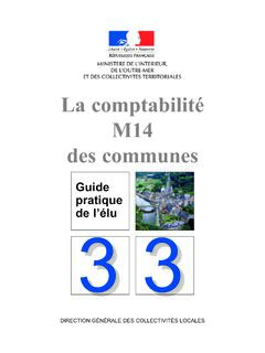 La comptabilit&#233; M14 des communes - cfmel34.fr
