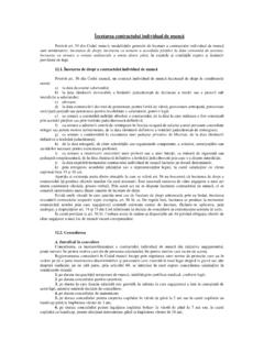 &#206;ncetarea contractului individual de munc - umk.ro