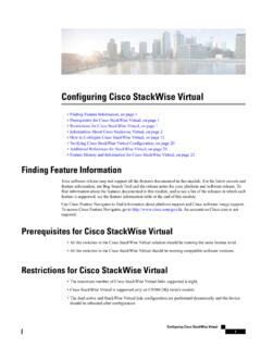 Cisco Catalyst 9500 Configuration Guide, Release 16.6 ...