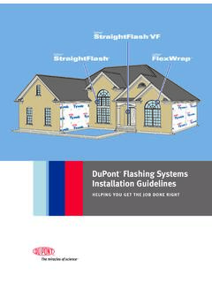 DuPont Flashing Systems Installation Guidelines