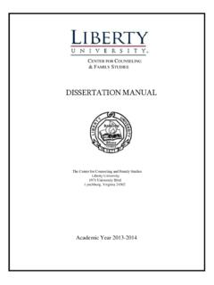 dissertation liberty university