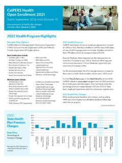 CalPERS Health Open Enrollment 2021 Newsletter