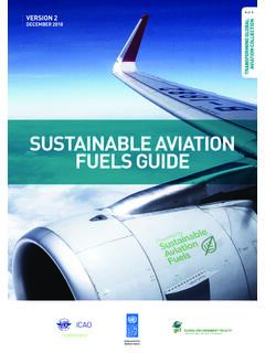 SUSTAINABLE AVIATION FUELS GUIDE - ICAO