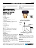 LEAD FREE Model LFN36-M1 - Watts Water …