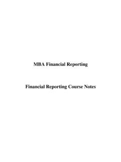 11 12 MBA Financial Reporting Pack Part 2 Notes - …