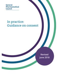 In practice: Guidance on consent