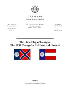 The State Flag of Georgia: The 1956 Change In Its ...